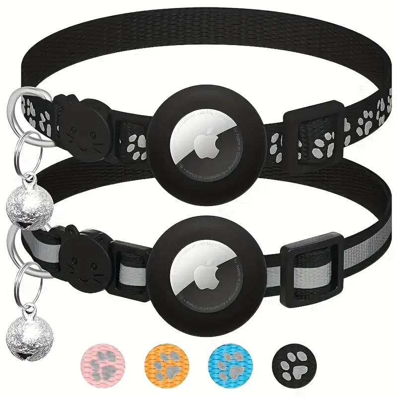 Katzenhalsband mit Airtaghalter